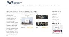 Desktop Screenshot of bestwordpressbusinessthemes.com