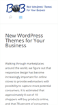 Mobile Screenshot of bestwordpressbusinessthemes.com