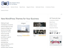 Tablet Screenshot of bestwordpressbusinessthemes.com